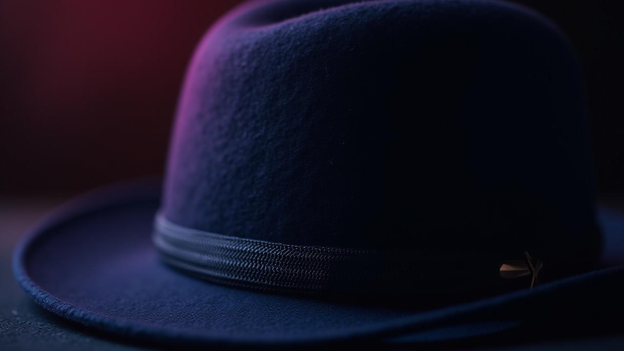 職人が手がける帽子のディテール